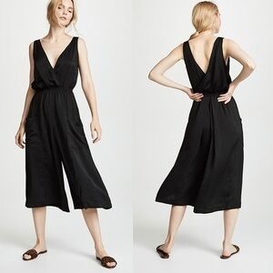 Brochu Walker Nyssa Wide Leg Black Jumpsuit NWOT
